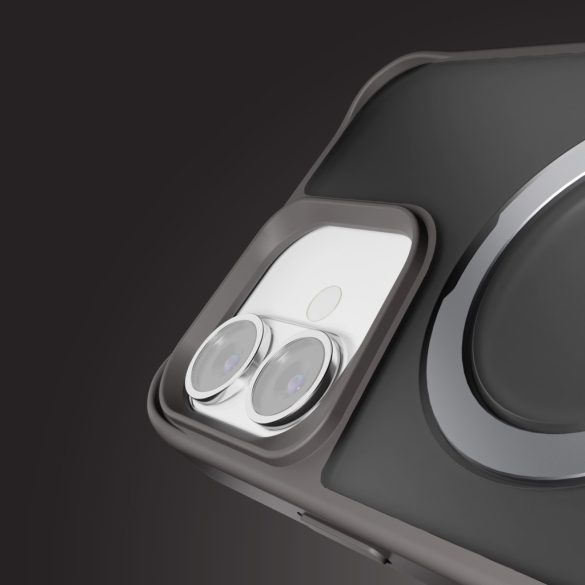 Etteri Matt Ring MagSafe-kompatibilis tok iPhone 16 Plus - szürke
