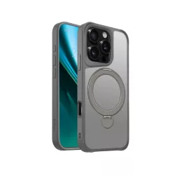   Etteri Matt Ring MagSafe-kompatibilis tok iPhone 16 Pro - szürke