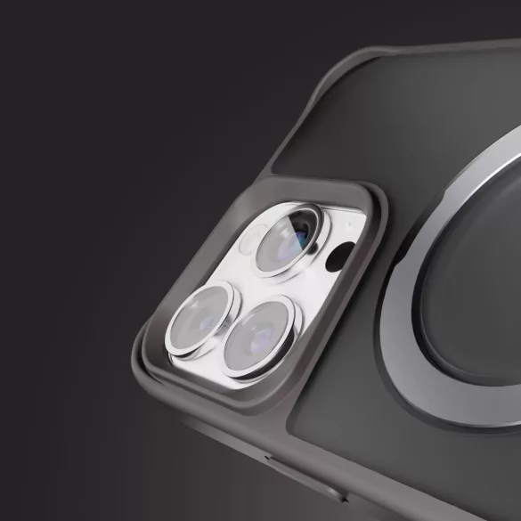 Etteri Matt Ring MagSafe-kompatibilis tok iPhone 16 Pro - szürke