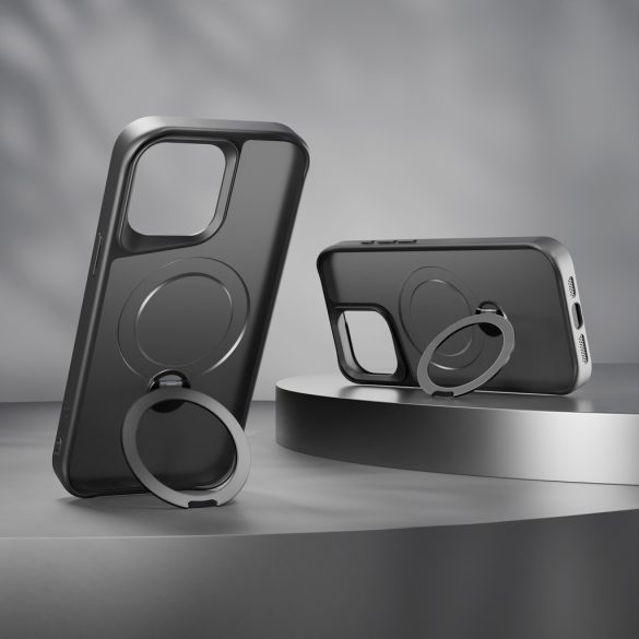 Etteri Matt Ring MagSafe-kompatibilis tok iPhone 14 Pro - fekete