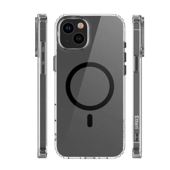 Etteri Color MagSafe-kompatibilis tok iPhone 14 - fekete