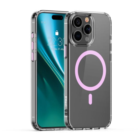 Etteri Color MagSafe-kompatibilis tok iPhone 13 Pro - rózsaszín
