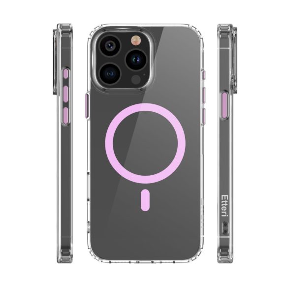 Etteri Color MagSafe-kompatibilis tok iPhone 14 Pro - rózsaszín