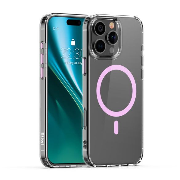 Etteri Color MagSafe-kompatibilis tok iPhone 16 Pro Max - rózsaszín