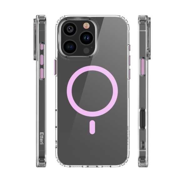 Etteri Color MagSafe-kompatibilis tok iPhone 16 Pro Max - rózsaszín