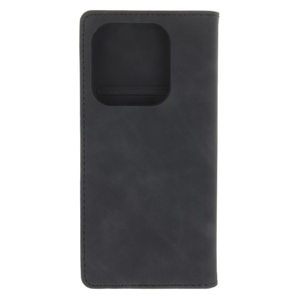 Smart Suede könyvtok Xiaomi Redmi Note 14 5G - fekete