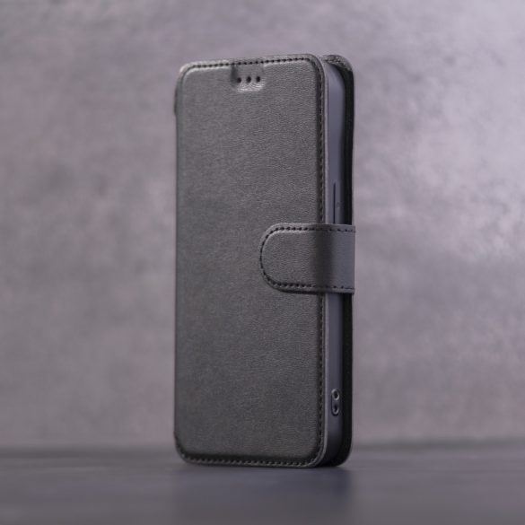 Smart Light könyvtok Motorola Moto G04/G24/E14 - fekete