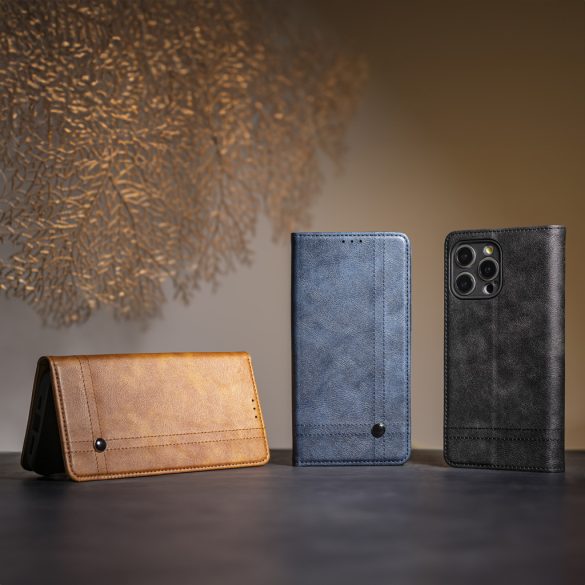 Smart Seam könyvtok Xiaomi Redmi Note 14 4G - fekete