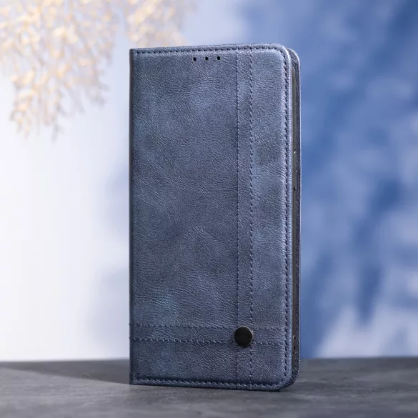 Smart Seam könyvtok Samsung Galaxy A56 - tengerészkék