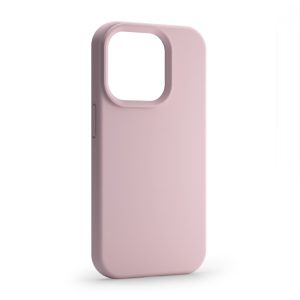 Etteri Silicone MagSafe-kompatibilis tok iPhone 16e - halvány rózsaszín