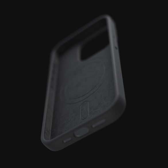 Etteri Silicone MagSafe-kompatibilis tok Samsung Galaxy S25 Ultra - fekete
