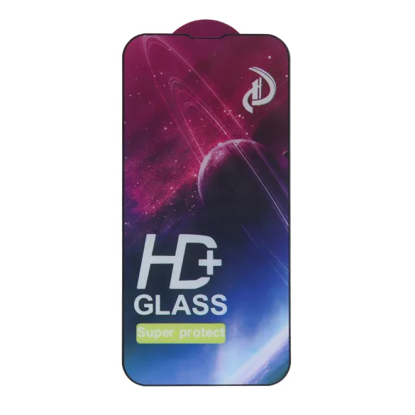Tempered glass 9D for Samsung Galaxy A16 4G / A16 5G / M16 5G black frame 10in1