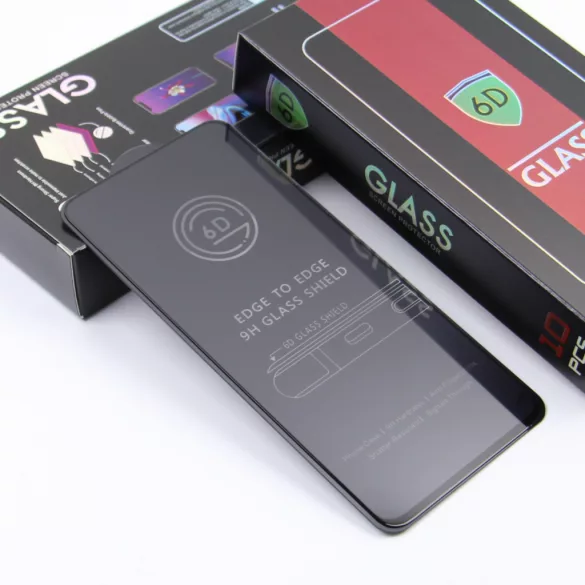 Tempered glass 6D for Samsung Galaxy A15 4G / A15 5G black frame 10in1