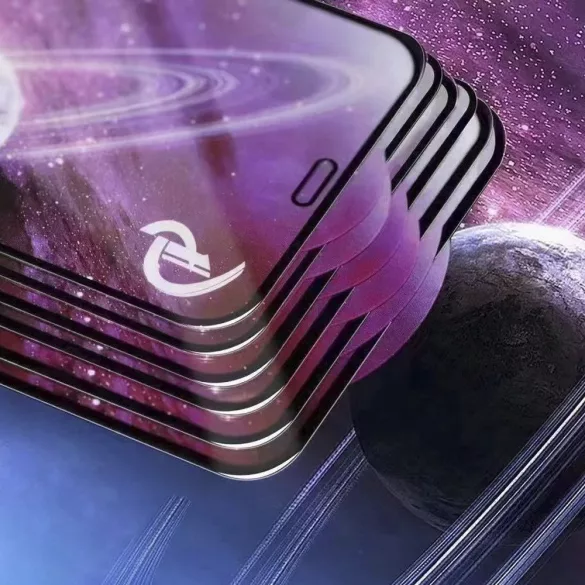 9D edzett üveg fekete szegéllyel Oppo Reno13 F 5G