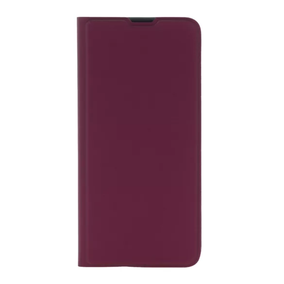 Smart Soft könyvtok iPhone 16e - bordó