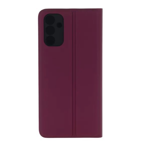 Smart Soft könyvtok iPhone 16e - bordó