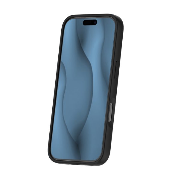 Silicone Thin MagSafe-kompatibilis tok iPhone 16e - fekete