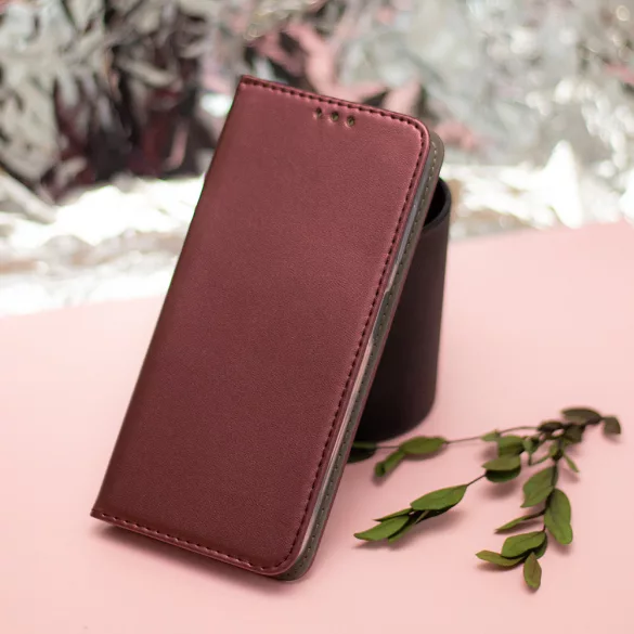 Smart Magnetic könyvtok Honor 400 - bordó