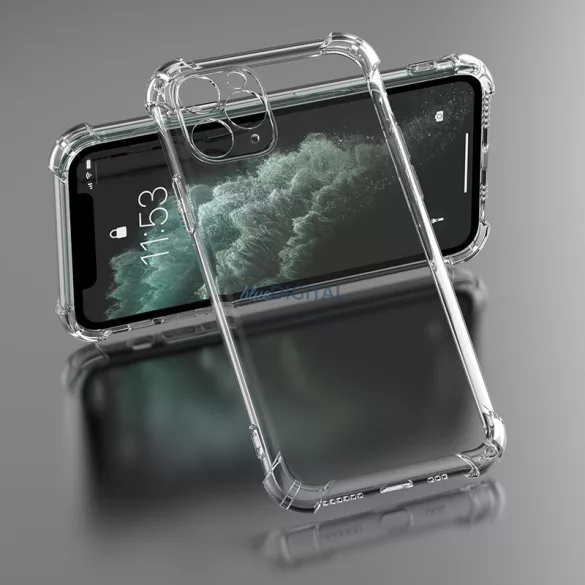 Anti Shock 1.5mm tok Honor 400 Lite - átlátszó