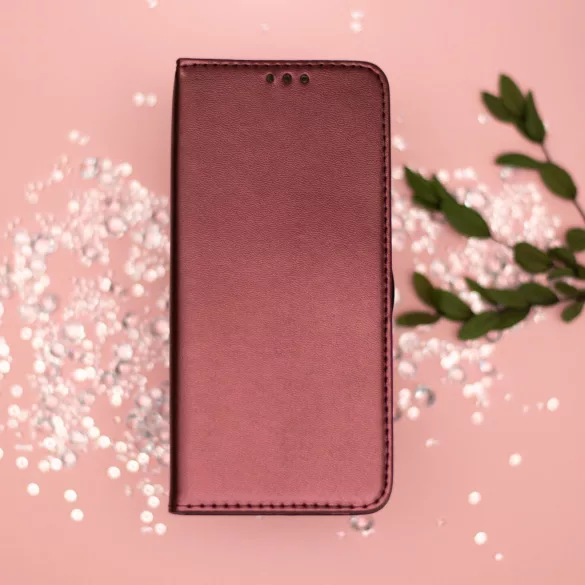 Smart Magnetic könyvtok Honor 400 Lite - bordó