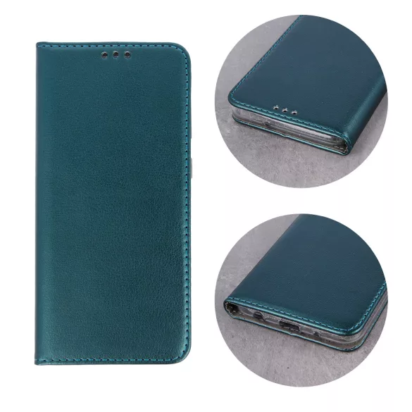 Smart Magnetic könyvtok Honor 400 Lite - sötétzöld