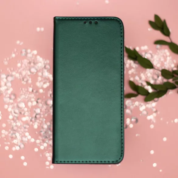 Smart Magnetic könyvtok Honor 400 Lite - sötétzöld