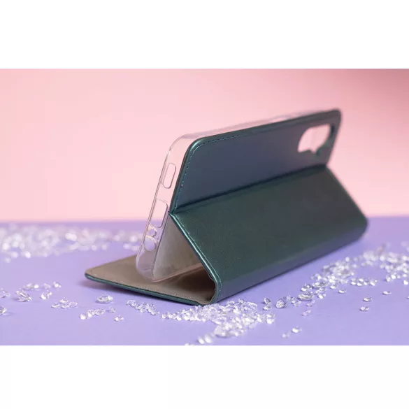 Smart Magnetic könyvtok Honor 400 Lite - sötétzöld