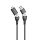 Forever CORE 4 az 1-ben USB-A/USB-C - USB-C /microUSB kábel 1,2m 3A - fekete Forever CORE 4 az 1-ben USB-A/USB-C - USB-C /microUSB kábel 1,2m 3A - fekete