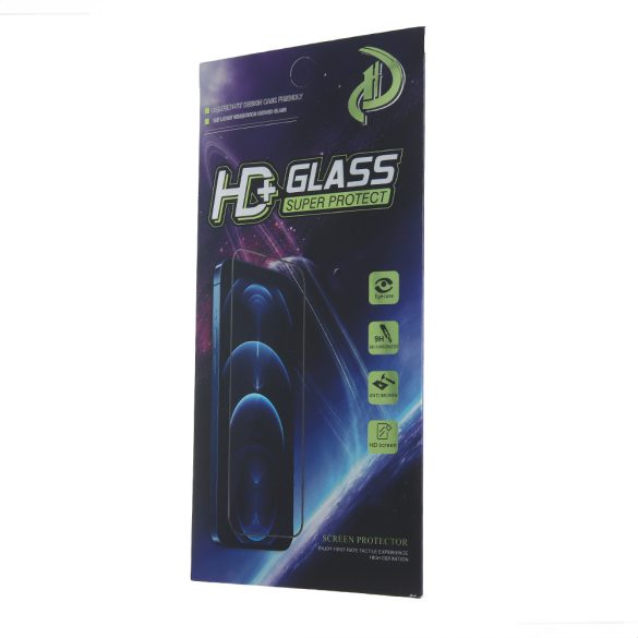 9D edzett üveg fekete szegéllyel iPhone 11/XR