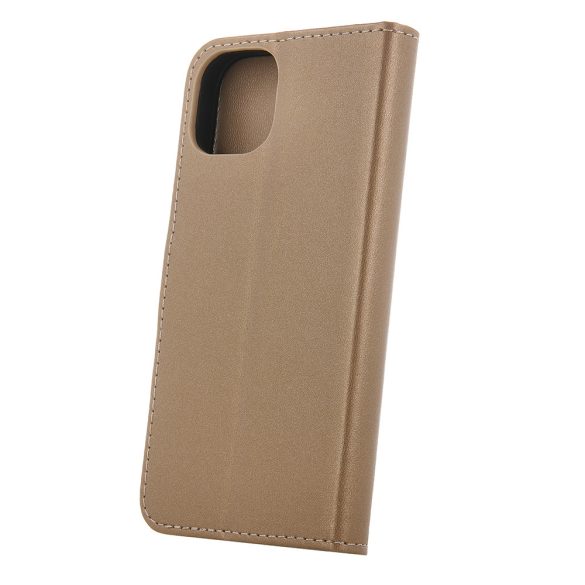 Smart Classic könyvtok Samsung Galaxy A71 - arany színű