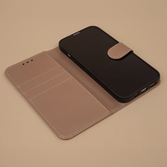 Smart Classic könyvtok Samsung Galaxy A71 - arany színű