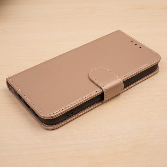 Smart Classic könyvtok Samsung Galaxy A71 - arany színű