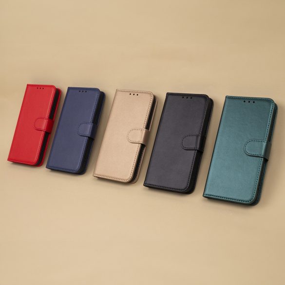 Smart Classic könyvtok Samsung Galaxy A71 - arany színű