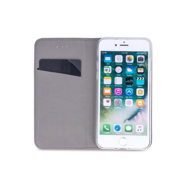 Smart Magnet könyvtok Xiaomi 14 Pro - piros