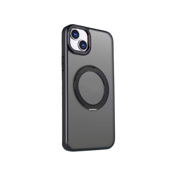 Mag Ring Rotating MagSafe-kompatibilis tok iPhone 13 - fekete