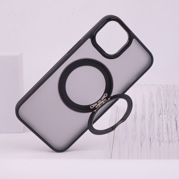 Mag Ring Rotating MagSafe-kompatibilis tok iPhone 13 - fekete