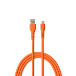   Colorum CK60-AC-10 USB-A - Type-C kábel 3A 1.8m - narancssárga