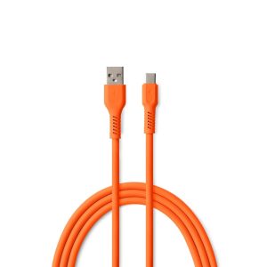 Colorum CK60-AC-10 USB-A - Type-C kábel 3A 1.8m - narancssárga