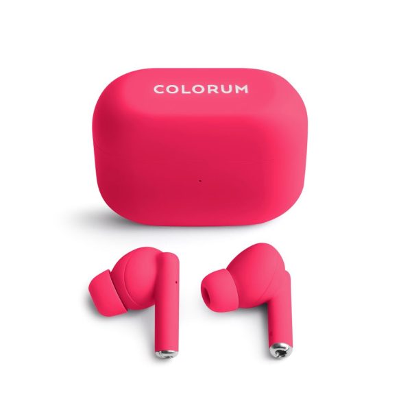 COLORUM CTWS-02 TWS Bluetooth fülhallgató - magenta