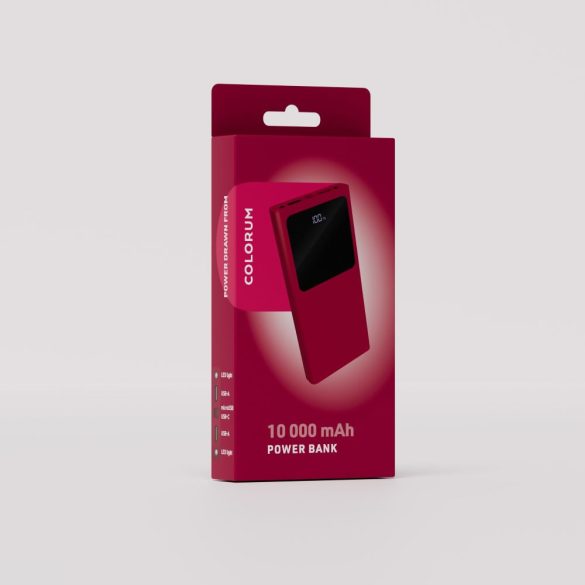 COLORUM CPB10-02 powerbank 10000mAh - magenta