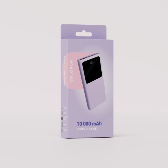 COLORUM CPB10-09 powerbank 10000mAh - levendula