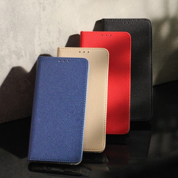 Smart Magnet könyvtok Motorola Edge 40 Neo 5G - fekete