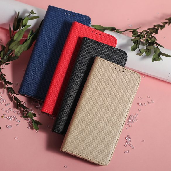 Smart Magnet könyvtok Motorola Edge 40 Neo 5G - fekete