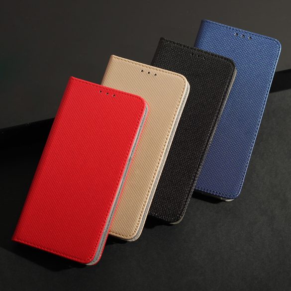 Smart Magnet könyvtok Motorola Edge 40 Neo 5G - fekete