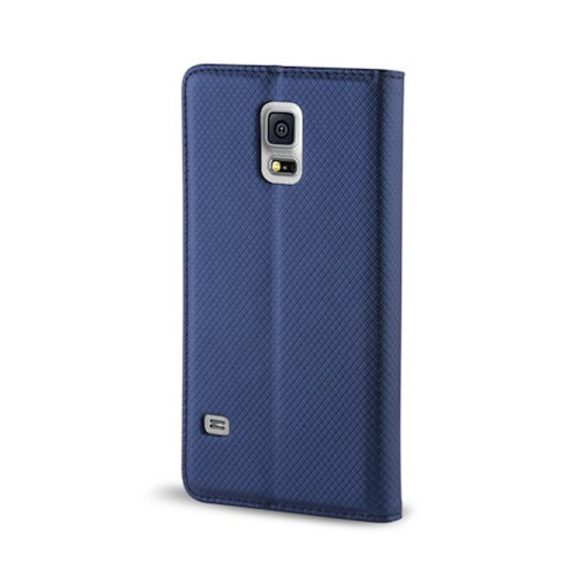 Smart Magnet könyvtok Motorola Edge 40 Neo 5G - tengerészkék