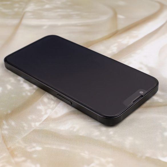 6D matt edzett üveg fekete szegéllyel iPhone 11/XR