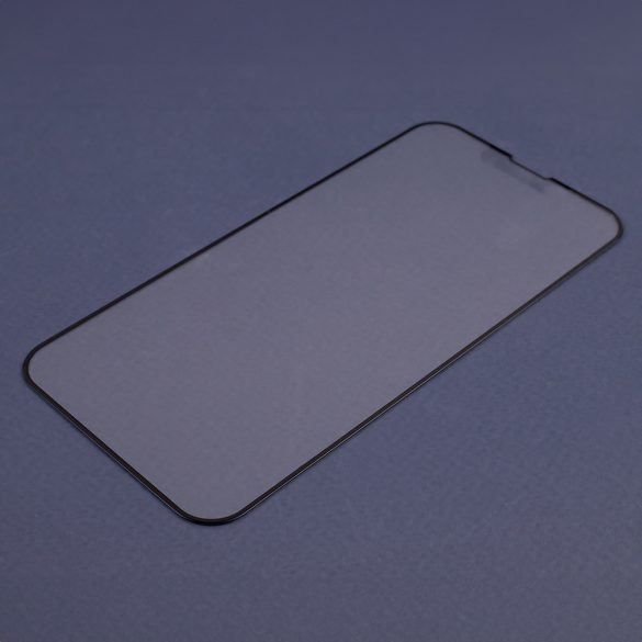 6D matt edzett üveg fekete szegéllyel iPhone 11/XR