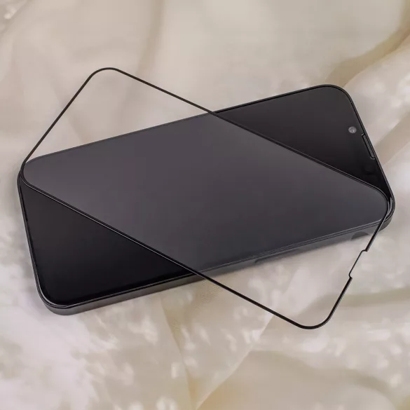 6D matt edzett üveg fekete szegéllyel Samsung Galaxy S24 Ultra