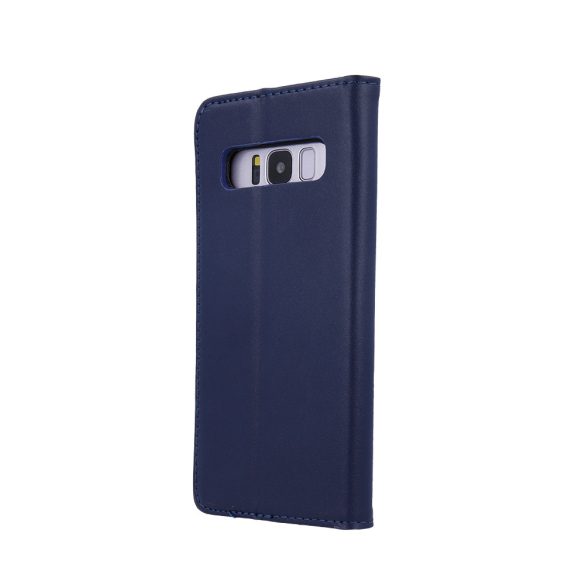 Geniune Leather Smart Pro könyvtok Samsung Galaxy A15 4G/5G - tengerészkék