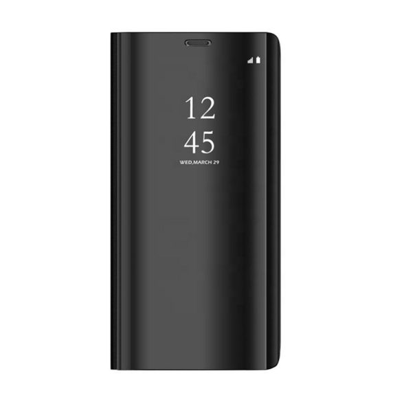Smart Clear View könyvtok Samsung Galaxy A15 4G/5G - fekete